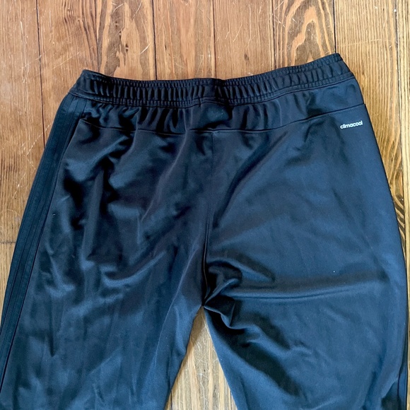 Adidas Women's Soccer Tiro 17 Training Pants Blk/Blk EUC size 16-18 - Picture 5 of 13